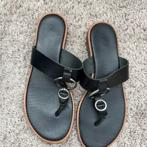 Frau leather sandals made in Italy